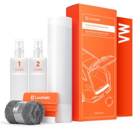 Luxshield Car Bumper Protector Set for VW T6 I 2015-2024 - Rear Bumper guards for cars, anti scratch, Paint Protection For Sill - Transparent