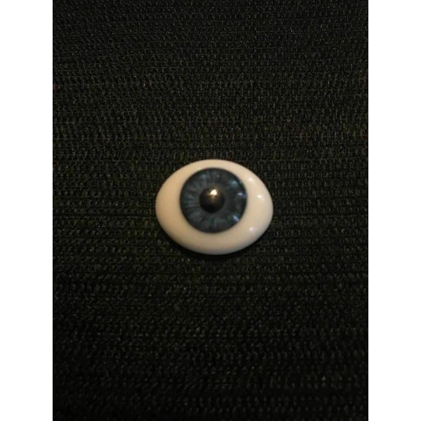 Pabol 18MM CC02-G Cobalt Blue Glass Eyes Oval Flatback for