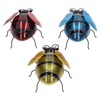 3pcs Solar Bee Lights Cute Innovative Iron Art Solar Powered