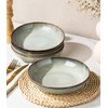 8.5'' Ceramic Pasta Bowls, 36oz Stoneware Salad Bowls Set of