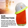 Wolf High-Visibility Orange Reflective Stripe Hard Hat Mesh Stretch Band