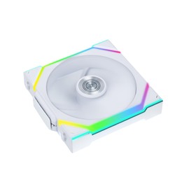 Lian Li UNI FAN SL Wireless PC Fan 120mm RGB – 3-Pack Gaming PC Fans White | PWM Fan - 40 ARGB LEDs - up to 2,000 RPM - Slot-in System - High Airflow - Low Vibration - Quiet