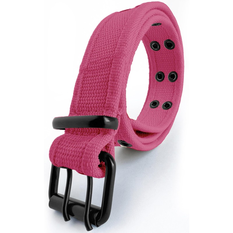 Canvas Double Grommet Hole Belt, Unisex, Double Prong Belts for