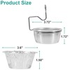 Grease Cup with Clip for Char-Broil Outdoor Grills, Replacement for