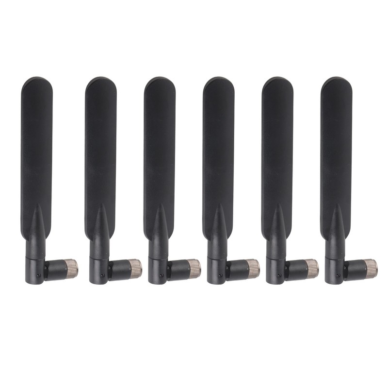 6Pcs Flat Paddle WiFi Antenna 3CMJT RP‑SMA Male Connector High