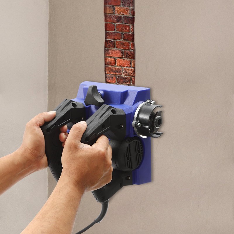 HAPPCUCOE 1300W Electric Wall Planer,Power Hand Planer Adjustable Depth,Planing Depth
