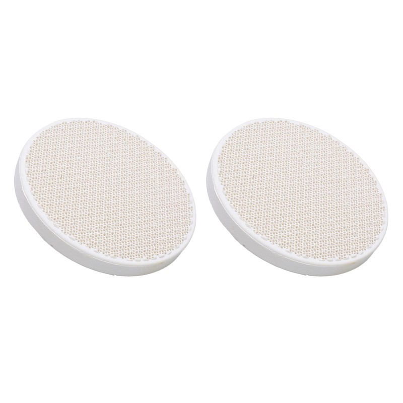 2PCS Round Welding Plate with Multiple Holes Quartz Welding Tile