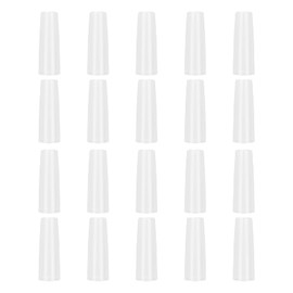 20pcs AT818 Breathalyser Mouthpieces, Alcohol Tester Mouthpiece Portable Handheld Blowing Nozzle Mouthpieces Disposable Breathalyser Mouthpieces Alcohol Tester Accessories, for AT818, Easy to Replace