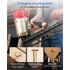 meite 21 Degree Framing Nails 3-1/2 Inch Galvanized Plastic Collated