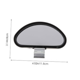 NOLITOY 2Pcs Car Mirrors Wide Angle Rearview Mirrors Durable Convex Side Mirrors for Enhanced Visibility Easy Installation for All Vehicle Types
