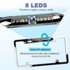License Plate Backup Camera, JPP Front/Rear View Camera 170° Viewing
