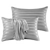 Stripe Satin Silk Pillowcase Pillow cover for Hair and Skin