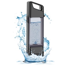 Janebrty Hydrogen Enriched Water Bottle 2000+PPB Easy-to-Use Hydrogenated Water Generator with SPE/PEM Technology USB Rechargeable, Hydrogen Water Pitcher Replacement for Office Sport Gift Women Men