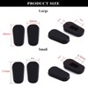 Eyeglass Nose Pads Covers Slip-on Silicone Glasses Nose Pad Anti