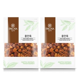 인차말린 용안육 용안 롱간 원육 1kg (500gX2팩) Dried Longan Flesh 1kg (500g x 2 packs)