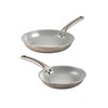 IMUSA 8” & 10” Stainless Steel Frying Pan Set with