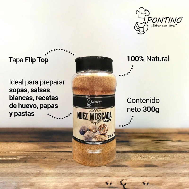 Pontino Ground Nutmeg, 300 G