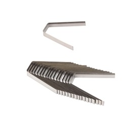 Shinelan Tire Groover Flat Blades for Ideal Tire Groover Tool Regroover Kit - Tire Groover Blades-18 Pack (Tire Groover Blade #6 3/8")