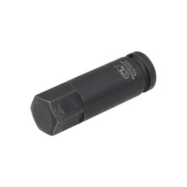 sourcing map 1/2" Drive x H22 (22mm) Impact Hex Bit Socket, Metric 3" Length, Cr-Mo Steel