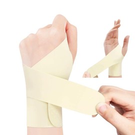 Clcyricher Wrist Support, Thin, Fixed, Lightweight Support, Slim Hard Plus, One Size Fits Most, Firm Guard, Pressure Adjustment, Breathable, Sweat Absorbent, Quick Drying, Muscle Trespotts, Adjustable