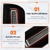 Tresound Tail Light + 3rd Brake Cargo Lamp for 2015-2022