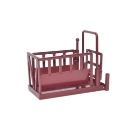 Little Buster Toys Cattle Squeeze Chute - Red; 1/16th Scale