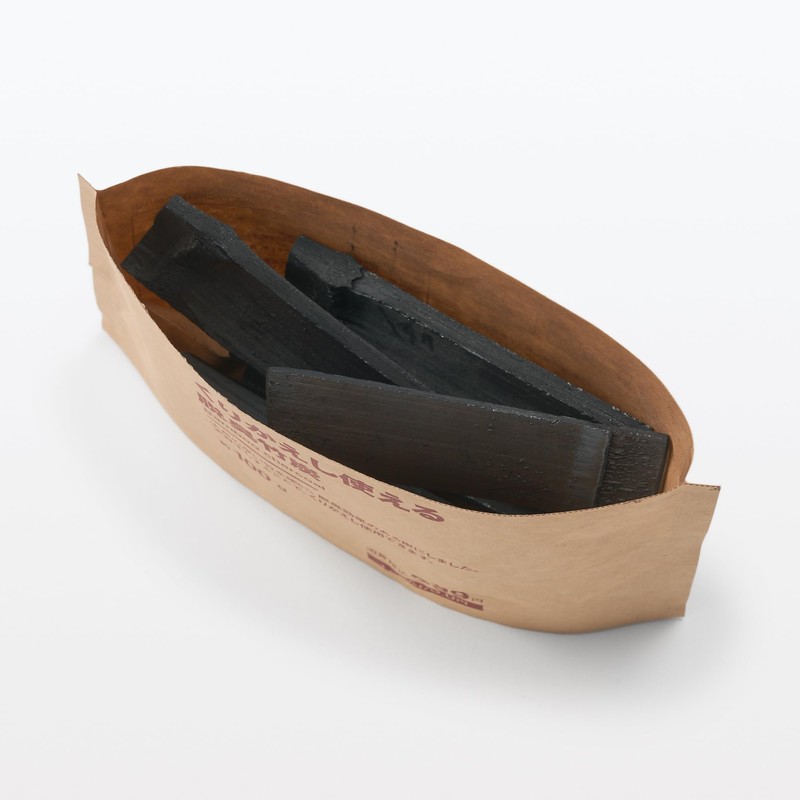 Muji 84466083 Reusable Deodorizing Bamboo Charcoal 3.5 oz (100 g)