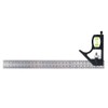 DollaTek 300mm stainless steel multi-function combination square for woodworking