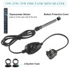 PYPABL Super Mini Aquarium Heater 15W 25W 35W, Submersible Nano