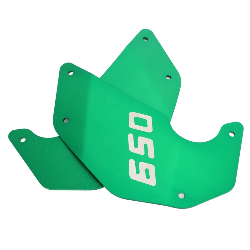 2Pcs Motorcycle Side Cover Frame Panel Plate Replacement for Kawasaki