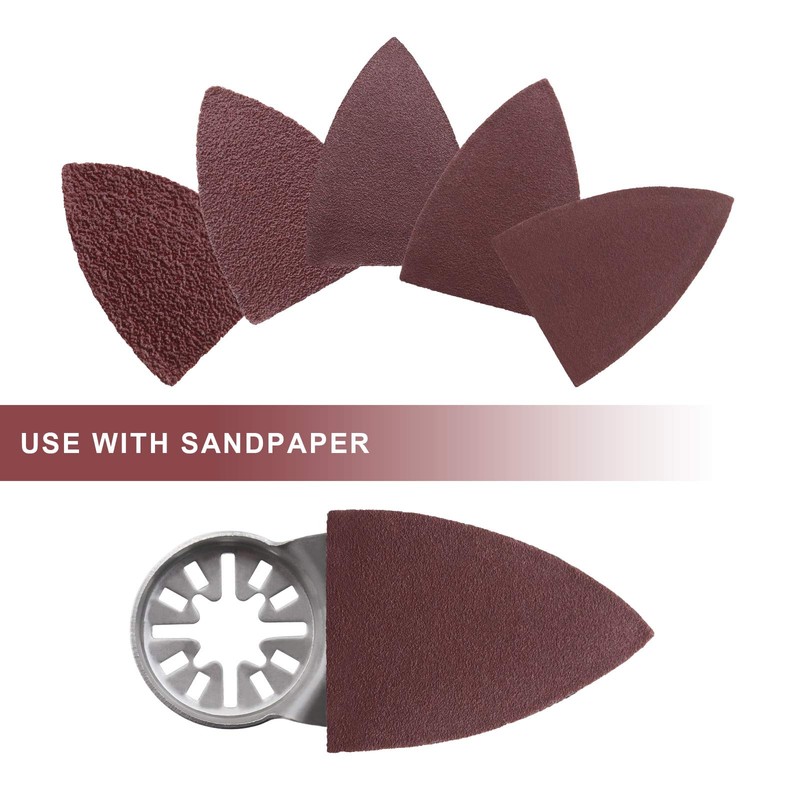 Be In Your Mind 2Pcs Finger Sanding Pads 52x37x7mm Multifunctional