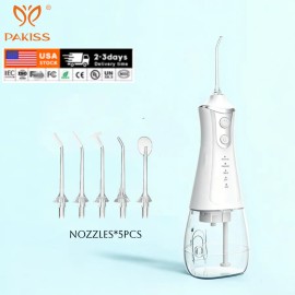 PAKISS USA Stock L11 Recharge Wireless Water Flosser 2026,Oral Irrigator for Travel and Home Usecolor: White