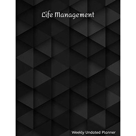 Life Management Weekly Undated Planner: 2 Year Weekly No Date Planner With To Do List And Habit Tracker, 2020 2021 ,size 8.5 X 11"