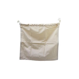 Takagi Strainer Cloth Bag, Large, 16.1 x 17.3 x 0.4 inches (41 x 44 x 1 cm), Bleached Cotton