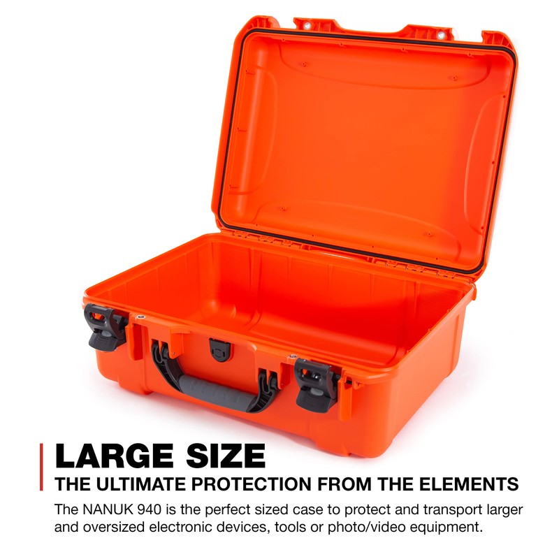 Nanuk 940 Waterproof Hard Case - Orange