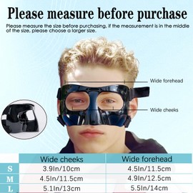 Nose Guard for Broken Nose Face Shield Masks, Adjustable Nose Guard for Sports Face Guard with Foam Padding for Baseball Softball Basketball Nose Guards for for Children Teenagers Kids Black Small