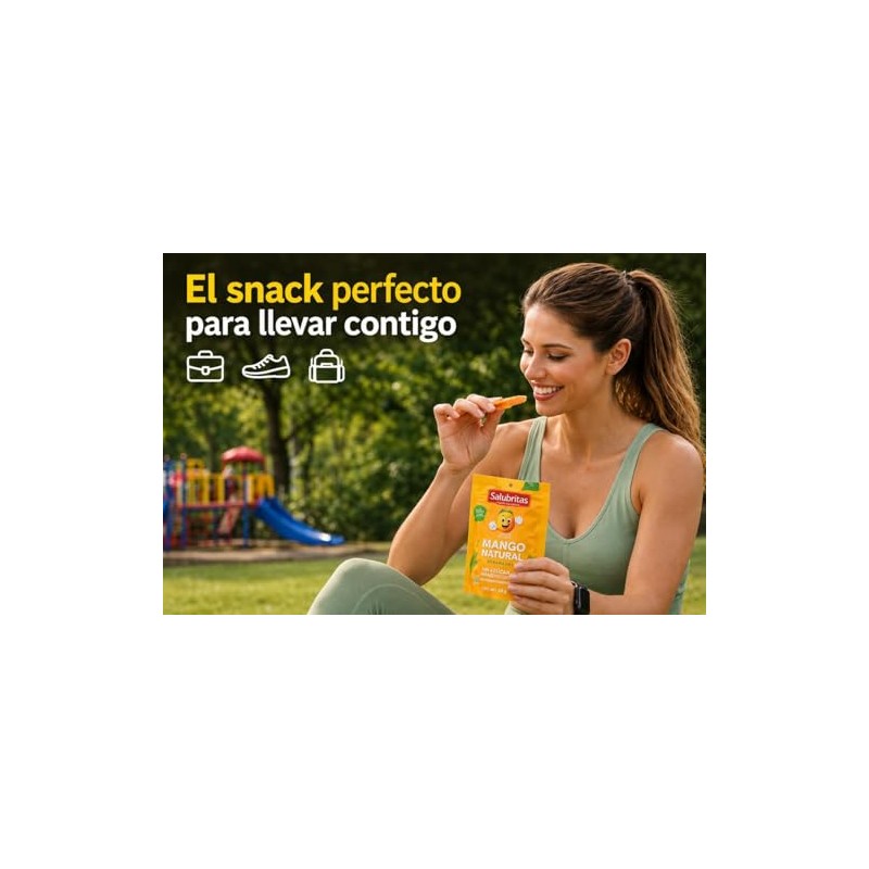 Mango Deshidratado Orgánico I USDA Organic I Sin Azúcar Añadida