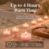16Pcs Pink Sand Scented Tealight Candles | Soy Wax |
