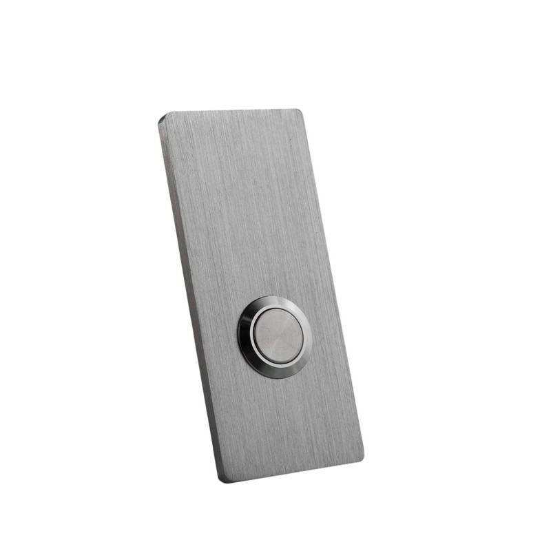 R- Series Stainless Steel Designer Doorbells by Modern Stainless Hardware