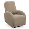 LiveGo Recliner Chair Cover 4 Piece Recliner Sofa Slipcover Small
