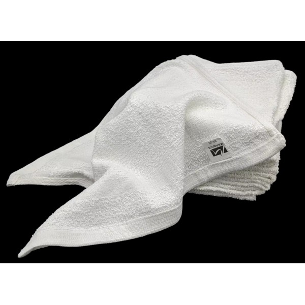 12x12 White Value Washcloths Lt Weight Cloth Rags Bath/Craft/Kit<wbr/>chen/Garage/Fa<wbr/>ce