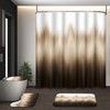 Tayney Bathroom Sets with Shower Curtain and Rugs, 4 Pcs,
