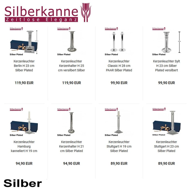 silberkanne Tray Cord Edge 23 cm Premium Silver Plated Elegant