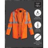 Bass Creek Outfitters Mens Rain Jacket - Waterproof Hooded High