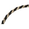 s.dekoda Cord 10 m x 6 mm Two-Tone Black Gold