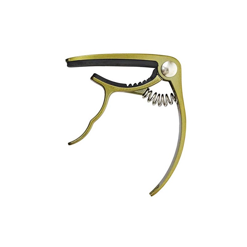 keepdrum Capo for Acoustic Guitar and Electric Guitar Gold