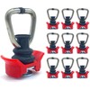 End Fitting Single Stud Airline Rail Airline Fitting Pack of