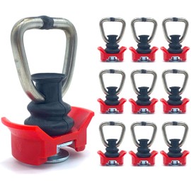 End Fitting Single Stud Airline Rail Airline Fitting Pack of 10