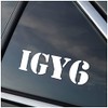 I Got Your Six Military Car Window Decal Sticker c