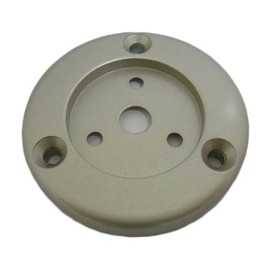 Polar Bear E-Shape End Plate 35Φ Silver BR-168 (Handrail Parts)